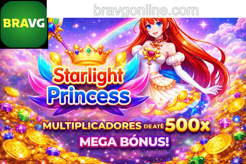 Starlight Princess - Slot game com multiplicadores na BRAVG